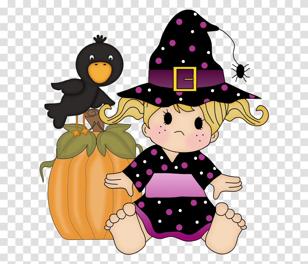 Download Free Halloween Graphics Clip Art Cute Halloween Clip Art, Plant, Tree, Floral Design, Pattern Transparent Png
