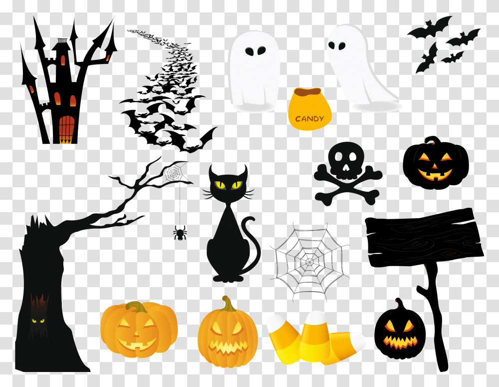 Download Free Halloween Pictures Collection Free Halloween, Pumpkin, Vegetable, Plant, Food Transparent Png