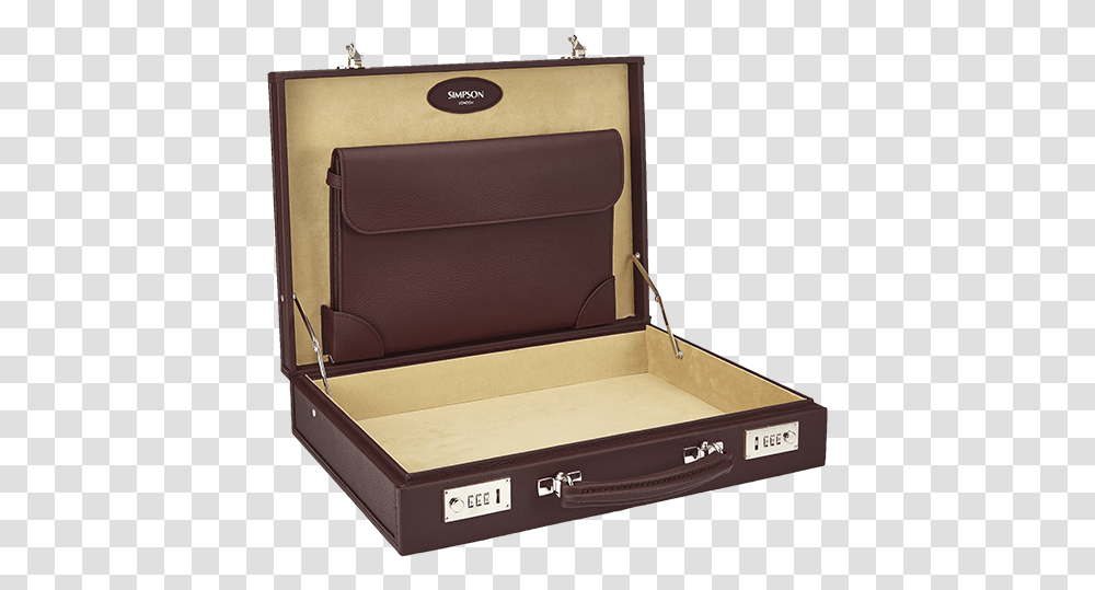Download Free Hd Open Briefcase Opened Briefcase, Bag, Box Transparent Png
