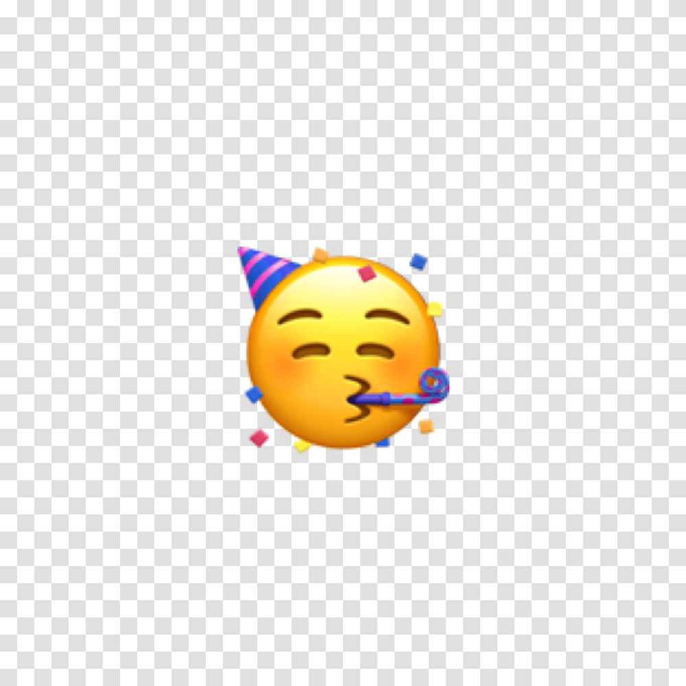Download Free Hd Party Hat Emoji Clipart Apple Emojis, Graphics, Clothing, Icing, Cream Transparent Png