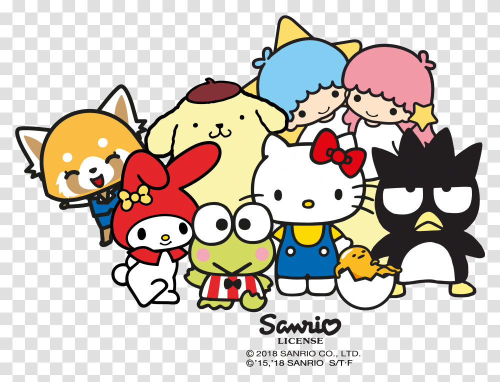 Download Free Hd Sanrio Characters Sanrio Characters, Graphics, Art, Doodle, Drawing Transparent Png