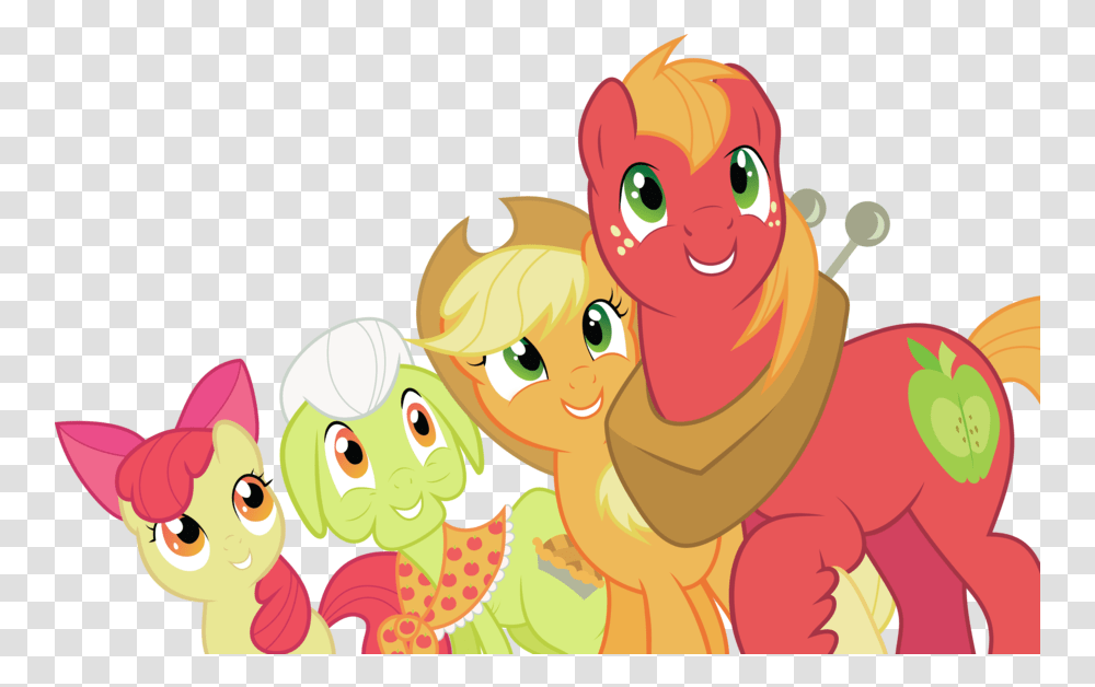 Download Free Hd Wheres Waldo Characters No Background My Little Pony The Apple Family, Graphics, Art, Toy, Drawing Transparent Png