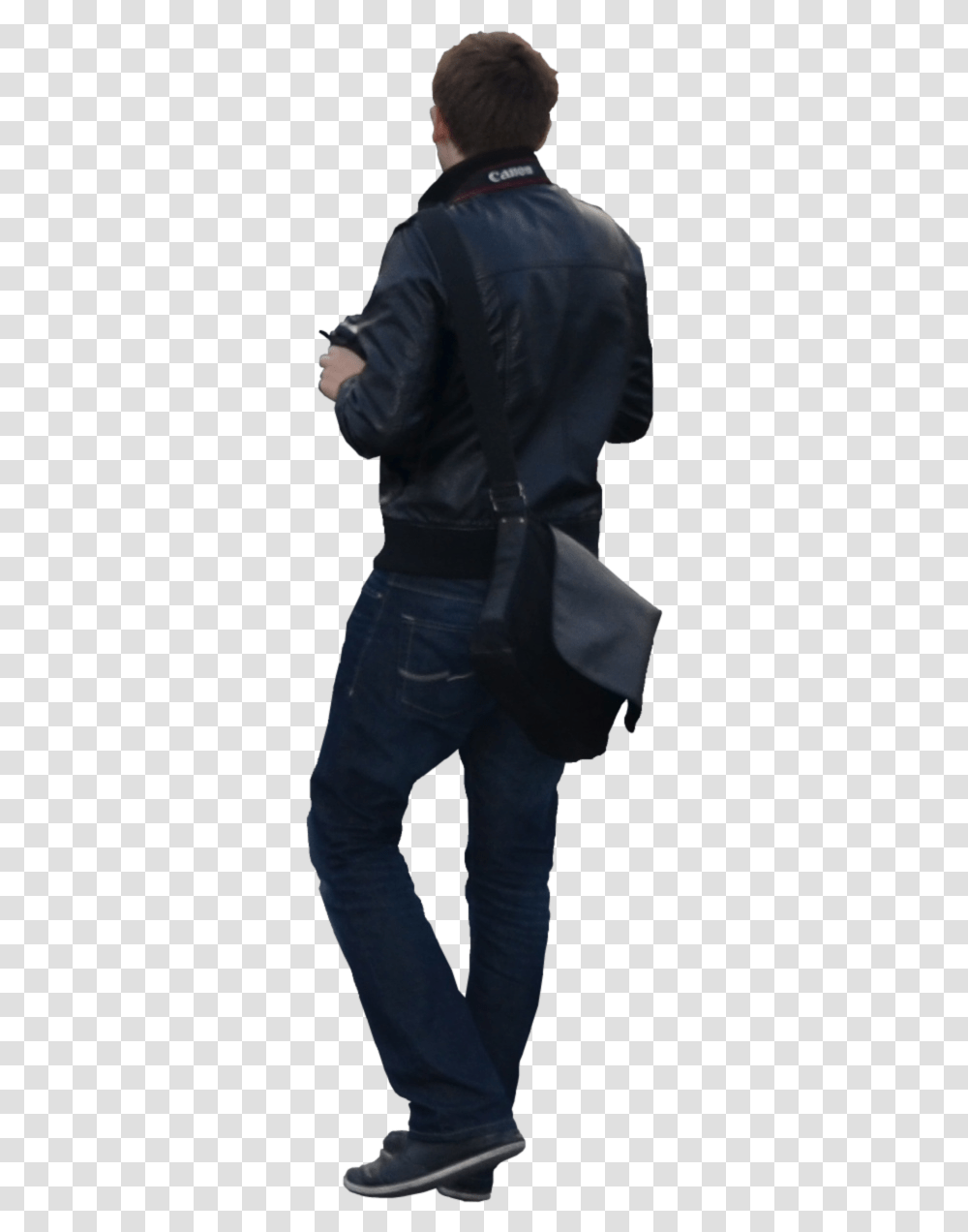 Download Free High Quality People Images Camera Man Back, Person, Pants, Jacket Transparent Png