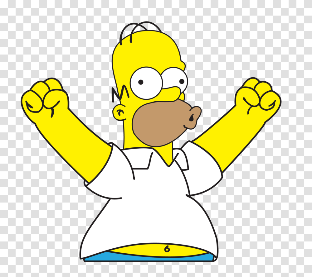 Download Free Homer Simpson Drooling Homer Simpson, Hand, Fist, Stencil, Chef Transparent Png