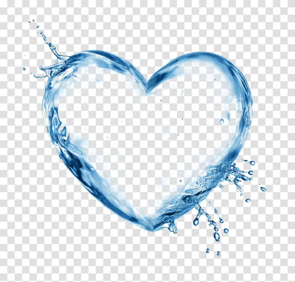 Download Free Icons Water Heart Background Water Heart Splash Transparent Png