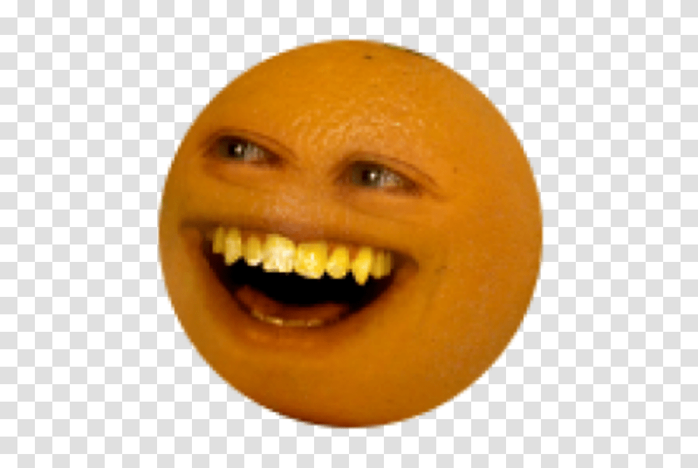 Download Free Image Annoying Orange Laughingpng Annoying Orange Memes, Plant, Citrus Fruit, Food, Mouth Transparent Png