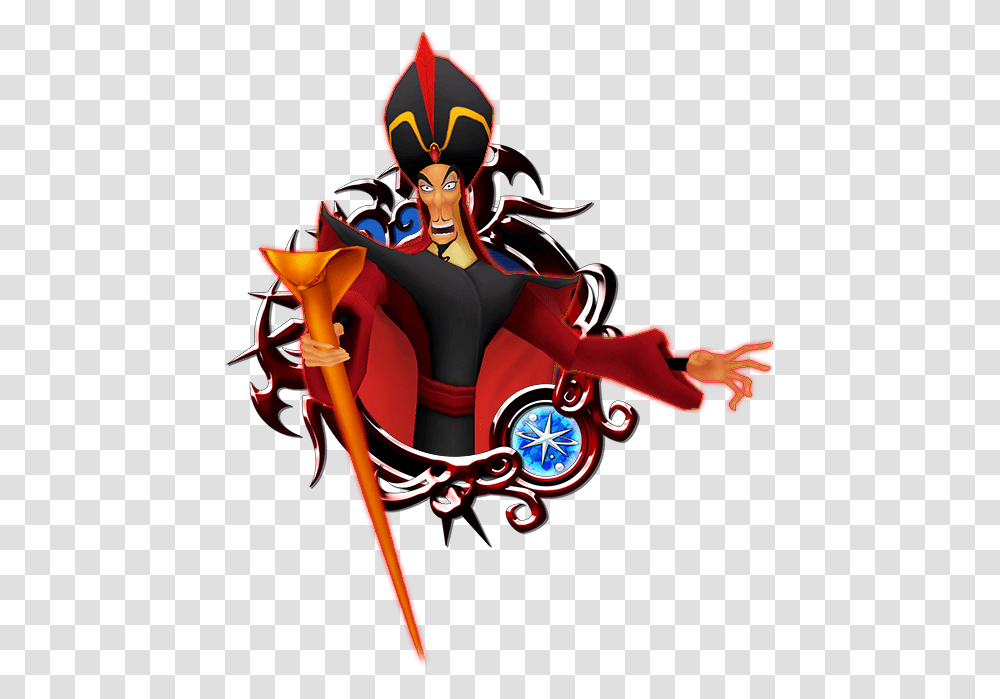 Download Free Jafar Picture Kingdom Hearts Xion Medal, Graphics, Toy, Performer, Leisure Activities Transparent Png