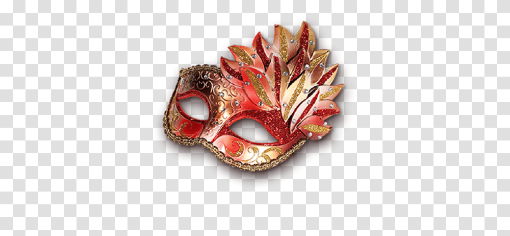 Download Free Jason X Mask Official Psds Dlpngcom Red Masquerade Mask Transparent Png