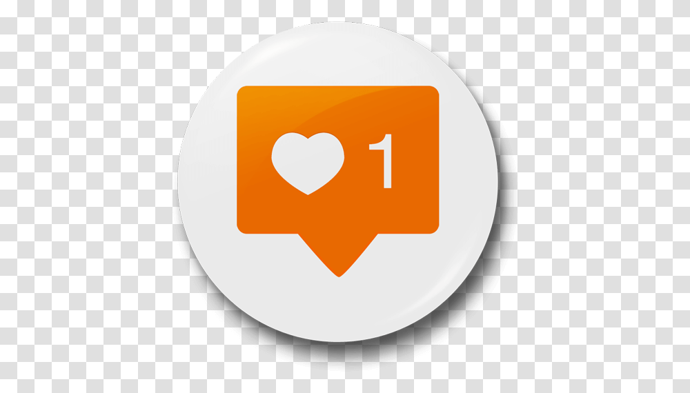 Download Free Like Media Button Facebook Social Badge Instagram Like Badge, Logo, Symbol, Trademark, Text Transparent Png
