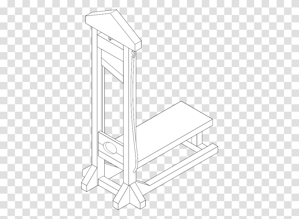 Download Free Line Isomeric Drawing Transparency, Furniture, Sink Faucet, Bed, Table Transparent Png