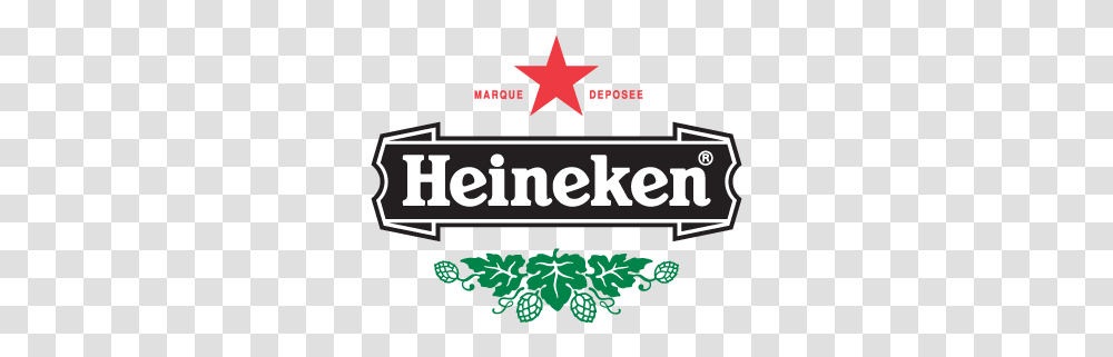 Download Free Logo Vector Heineken Heineken Logo, Text, Symbol, Star Symbol, Label Transparent Png