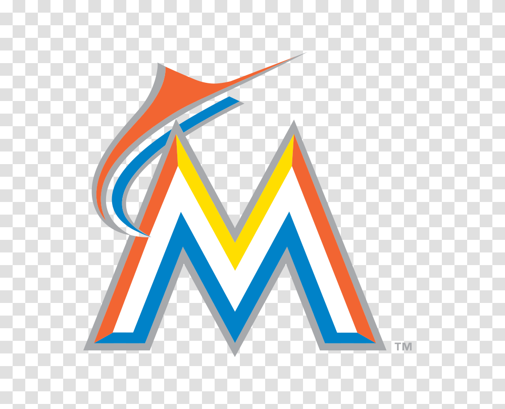 Download Free Miami Hurricanes Extends Its Dlpngcom Baseball Logo Miami Marlins, Symbol, Trademark, Emblem, Text Transparent Png