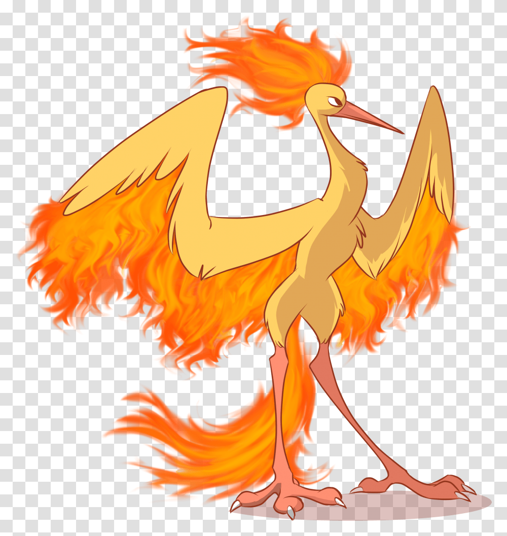 Download Free Moltres Multris Pokemon, Animal, Art, Bird, Pelican Transparent Png