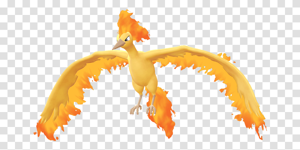 Download Free Moltrespng Pokmon Let's Go Pikachu Moltres Pokemon Go, Bird, Animal, Dodo, Goose Transparent Png