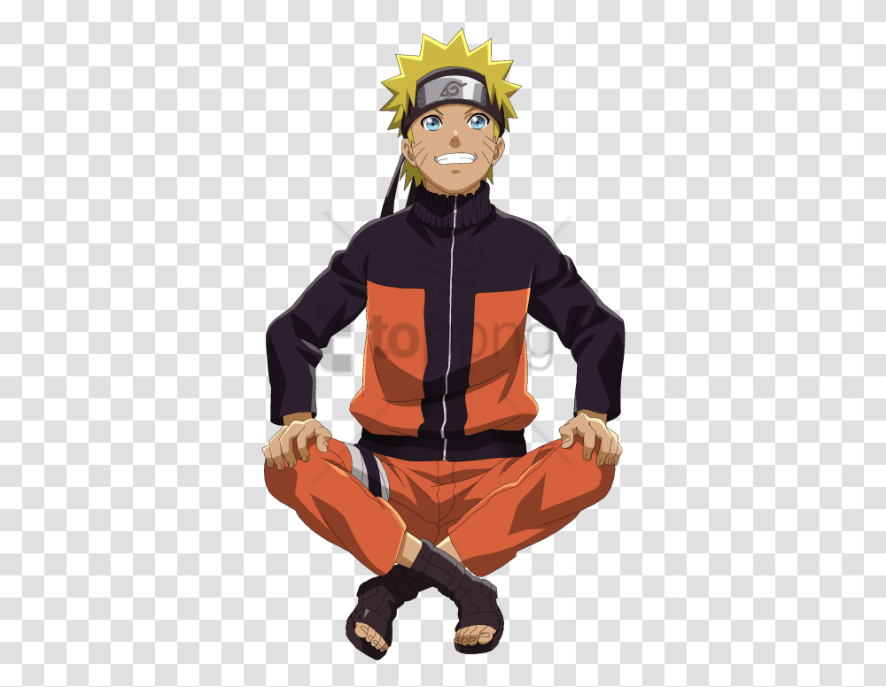 Download Free Naruto Yoga Image Naruto, Clothing, Person, Sleeve, Jacket Transparent Png