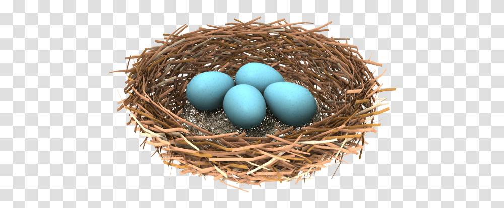 Download Free Nest Bird Nest Background, Egg, Food Transparent Png