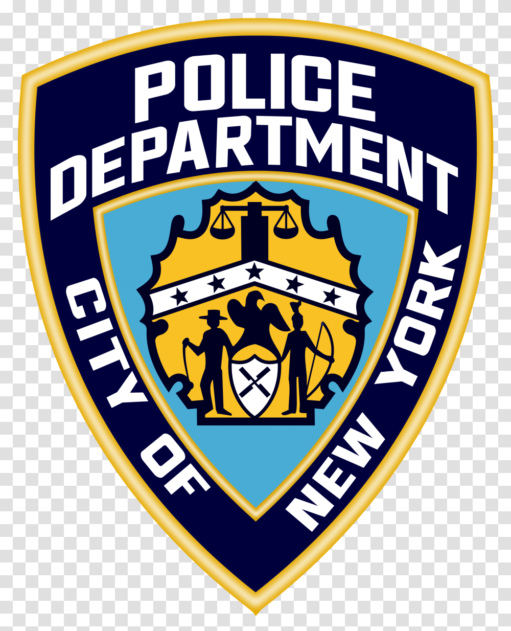 Download Free New York City Police Department Police Department City Of New York, Logo, Symbol, Trademark, Badge Transparent Png