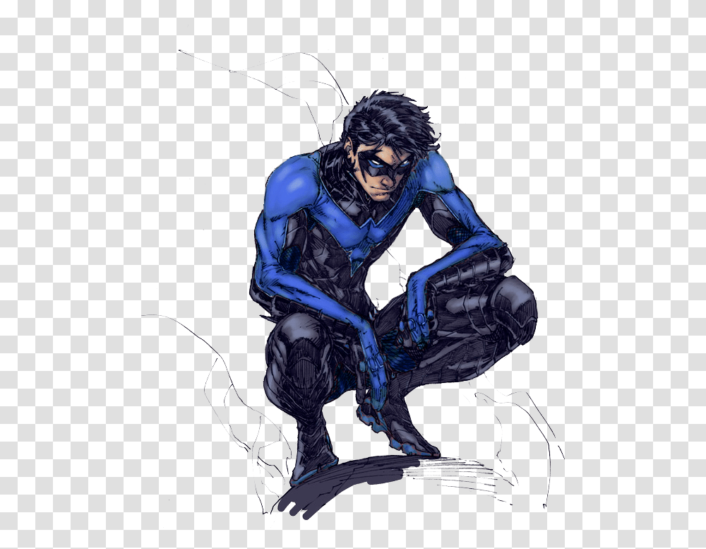Download Free Nightwing File Nightwing, Person, Batman, Art, Graphics Transparent Png