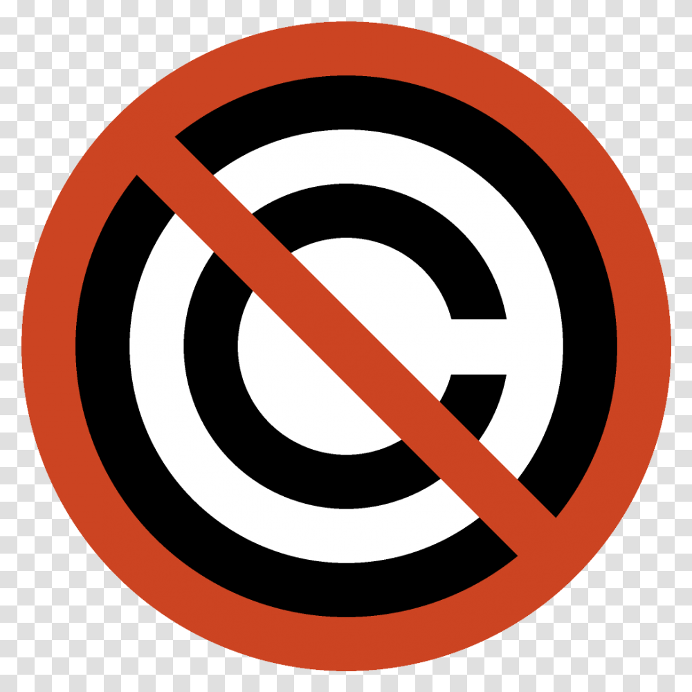 Download Free No Copyright Logos No Copyright Logo, Symbol, Tape, Sign, Shooting Range Transparent Png