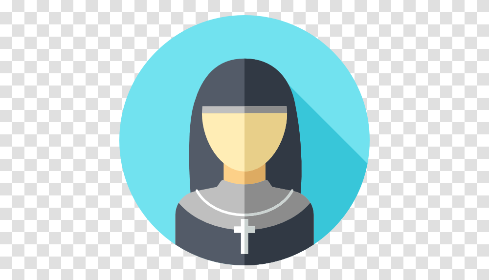 Download Free Nun Christian People Bible Religion Nun Icon, Text, Symbol, Logo, Trademark Transparent Png