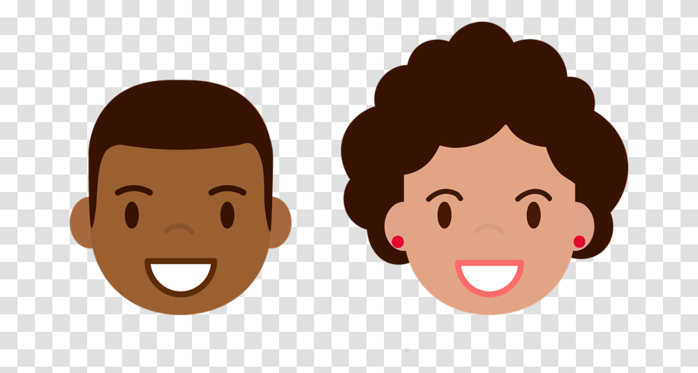 Download Free Orang Negrito Afro M Dlpngcom Mother Face Clipart, Head, Person, Human, Mouth Transparent Png