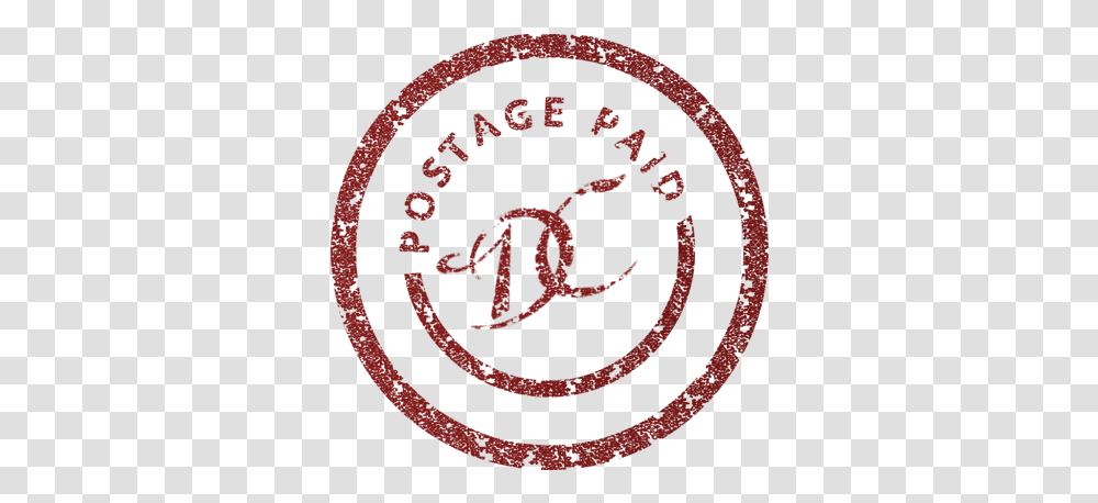 Download Free Paid Stamp Postage Stamp Full Size Circle, Label, Text, Logo, Symbol Transparent Png