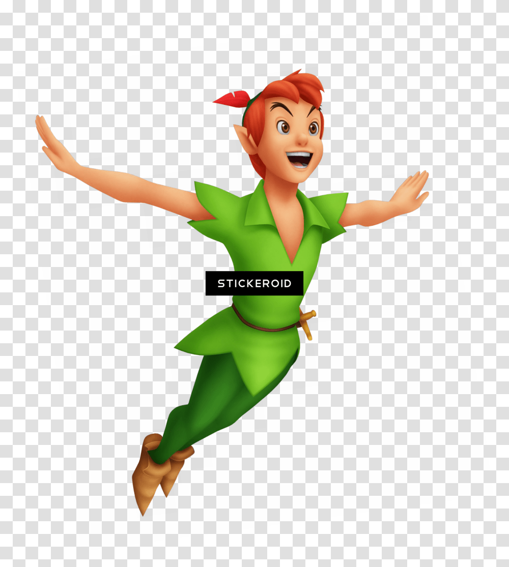 Download Free Pan Peter, Elf, Person, Costume, Face Transparent Png