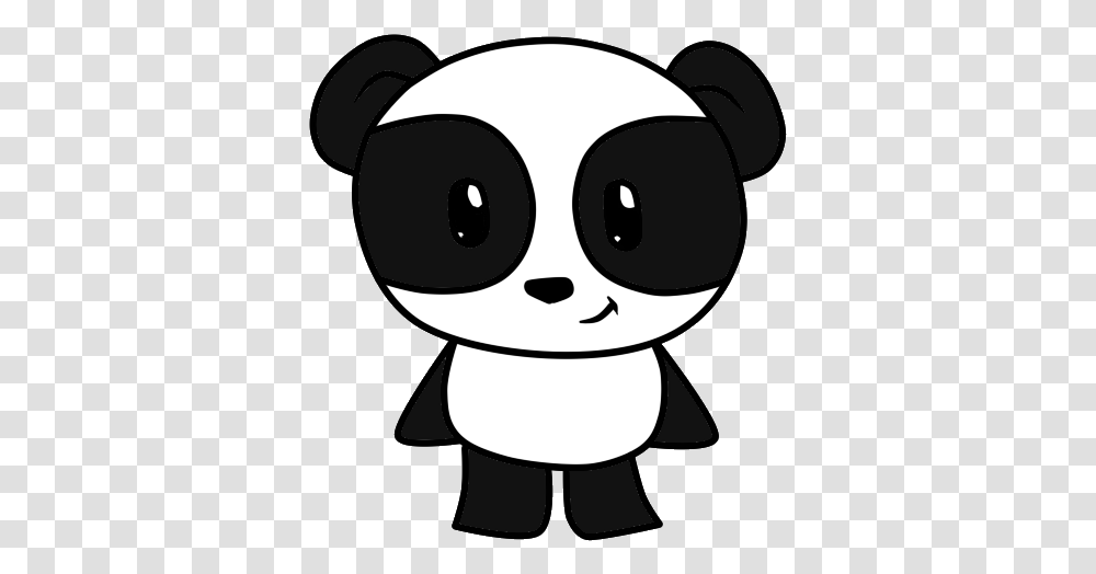 Download Free Panda Icon Panda Animation, Stencil, Face, Photography, Portrait Transparent Png
