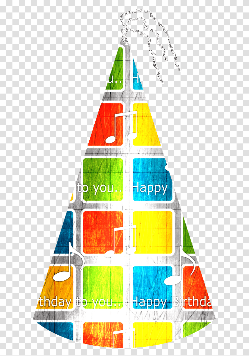 Download Free Party Hat Happy Birthday To You, Plot, Diagram, Text, Alphabet Transparent Png
