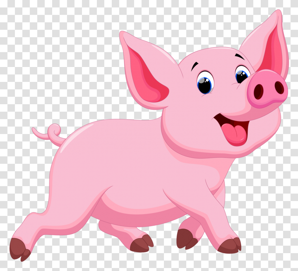 Download Free Photo From Album Pink Pig Cartoon, Mammal, Animal, Hog, Toy Transparent Png