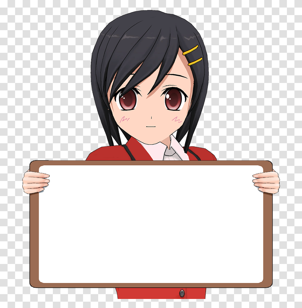 Download Free Photo Of Anime Girl Fantasy Women Magna Comic, White Board, Person, Human, Book Transparent Png