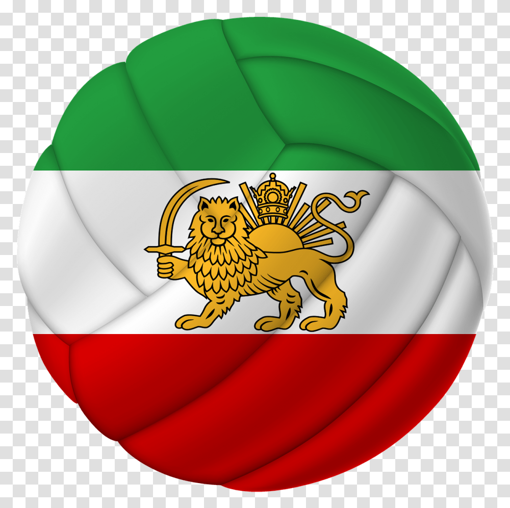 Download Free Photo Of Ball Iran Tajikistan Afghanistan Iran Flag Wallpaper Lion Phone, Sphere, Logo, Symbol, Trademark Transparent Png