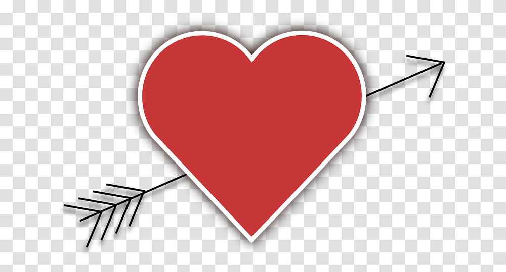 Download Free Photo Of Heartarrowvalentinelovefebruary Heart With Arrow Small Transparent Png