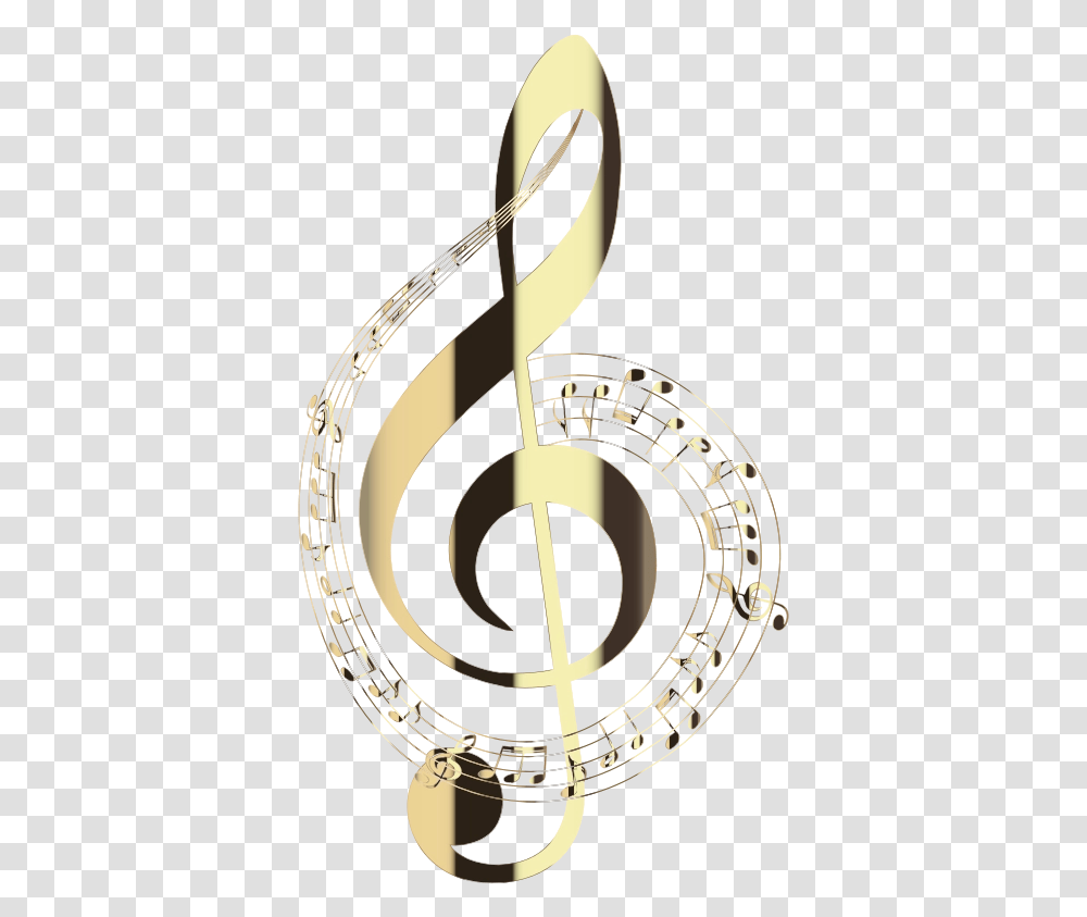 Download Free Polished Brass Musical Notes Typography No Clear Background Music Notation, Hook, Sundial, Emblem, Symbol Transparent Png