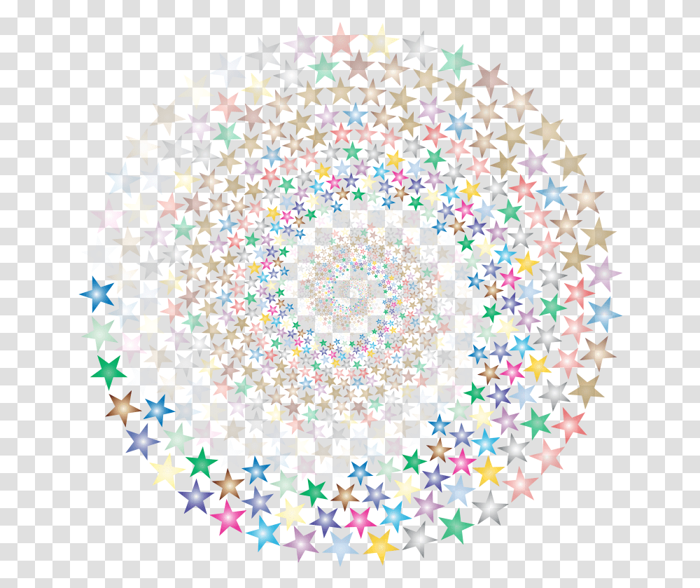 Download Free Prismatic Stars Whirlpool 2 Dlpngcom Circle, Rug, Pattern, Ornament, Fractal Transparent Png