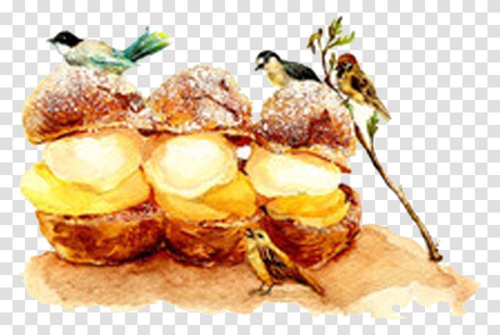 Download Free Profiterole Picture Food Dessert Twitter Junk Food, Plant, Vegetable, Fungus, Sweets Transparent Png