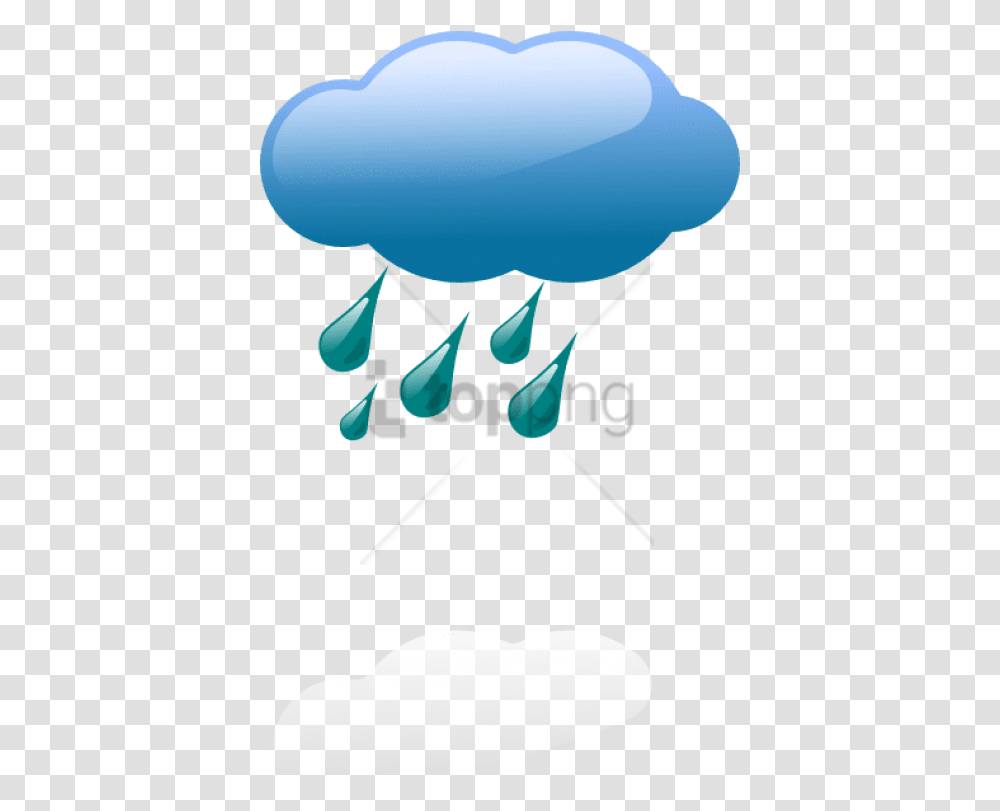 Download Free Rain Cloud Clipart Image With Background Rain Clipart, Balloon, Animal, Pillow, Cushion Transparent Png