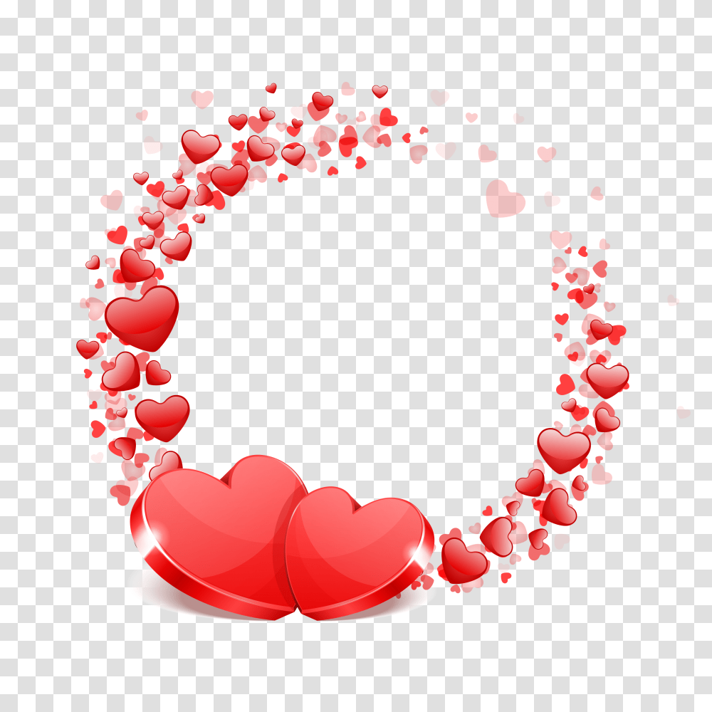 Download Free Red Hearts Festive Vector Love Heart, Bracelet, Jewelry, Accessories, Accessory Transparent Png