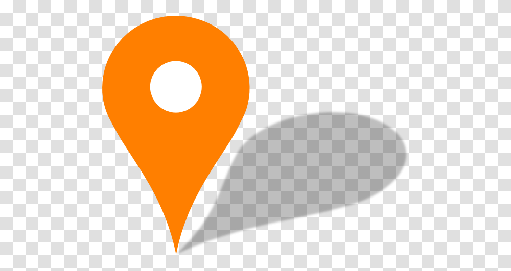 Download Free Red Push P Google Map Pin Orange Image Orange Google Maps Pin, Heart, Pillow, Cushion, Balloon Transparent Png