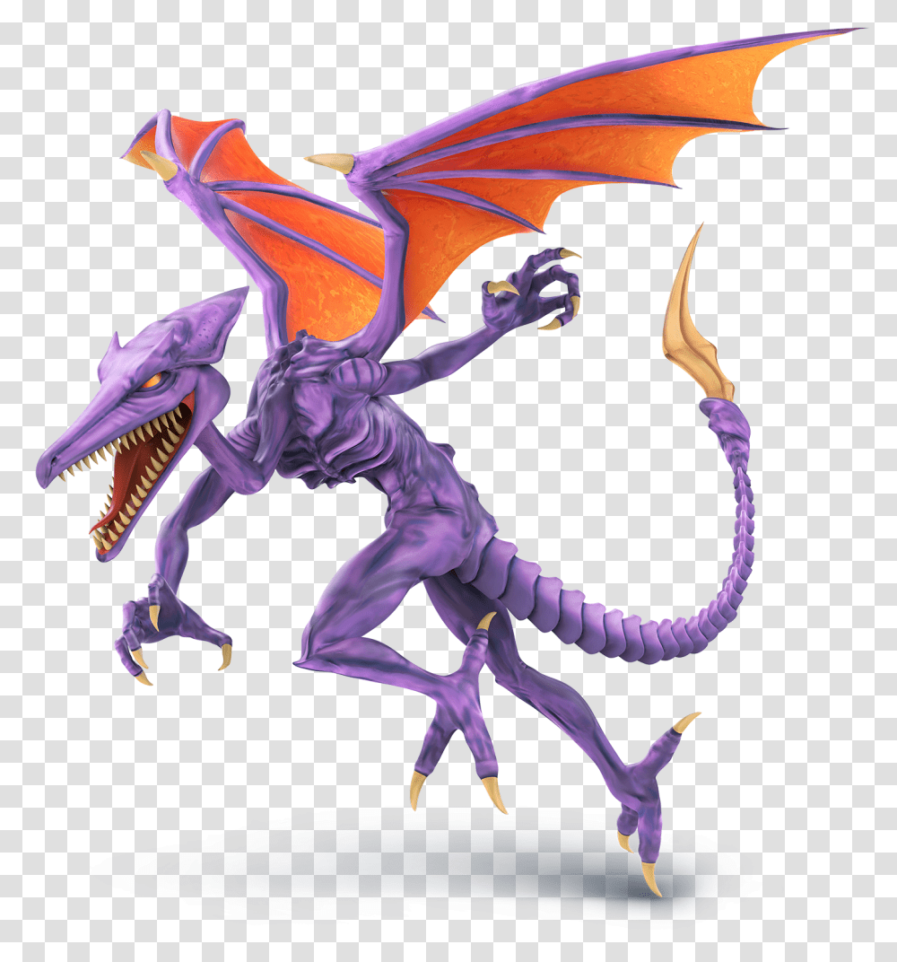 Download Free Ridley Super Metroid Mother Brain, Dragon, Person, Human Transparent Png