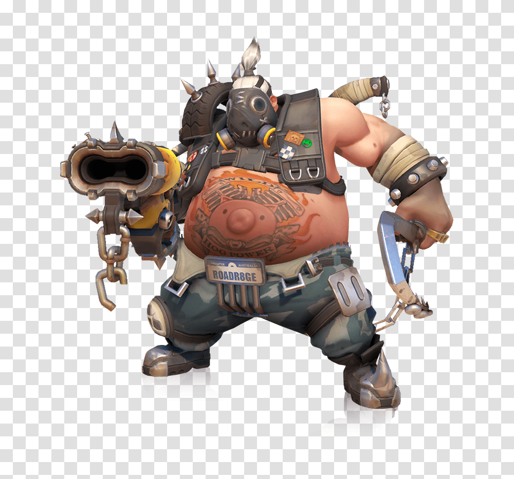 Download Free Roadhog Roadhog, Overwatch, Toy, Person, Human Transparent Png