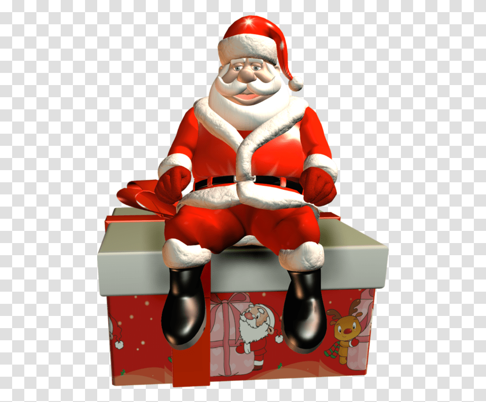 Download Free Santa Claus Mrs Christmas Ornament For Santa Claus, Toy, Person, Human, Figurine Transparent Png