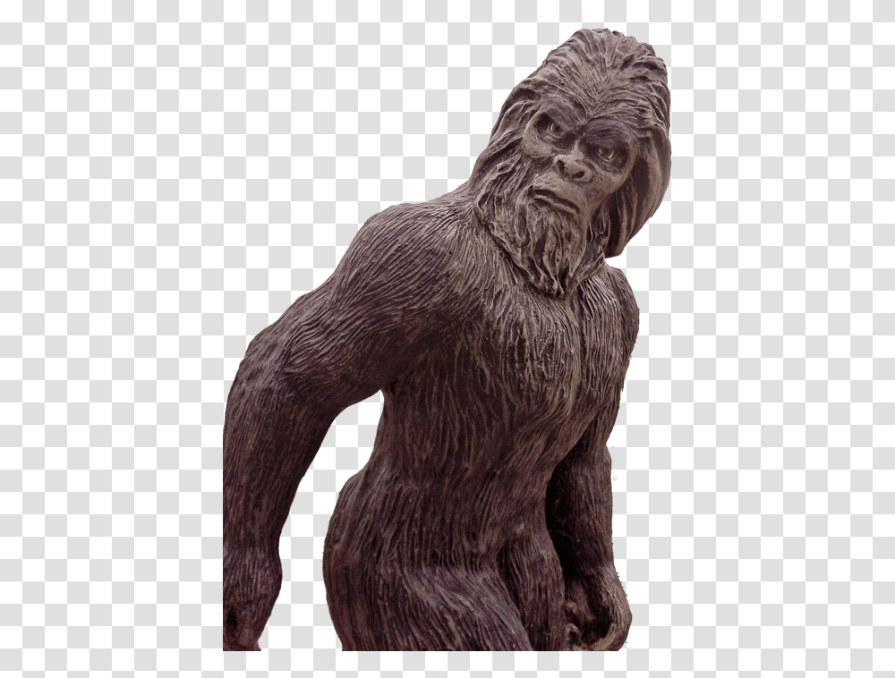 Download Free Sasquatch Statue, Sculpture, Art, Wildlife, Animal Transparent Png