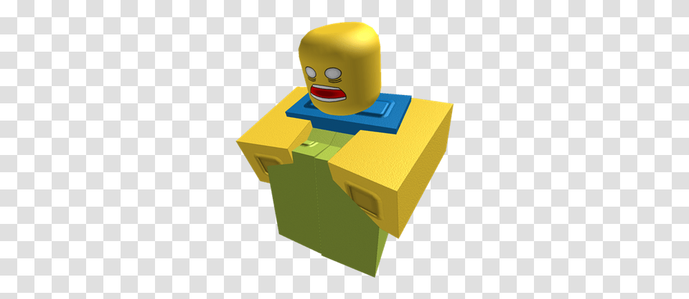 Download Free Scared Noob Roblox Character Sitting Down, Toy, Box, Minecraft Transparent Png