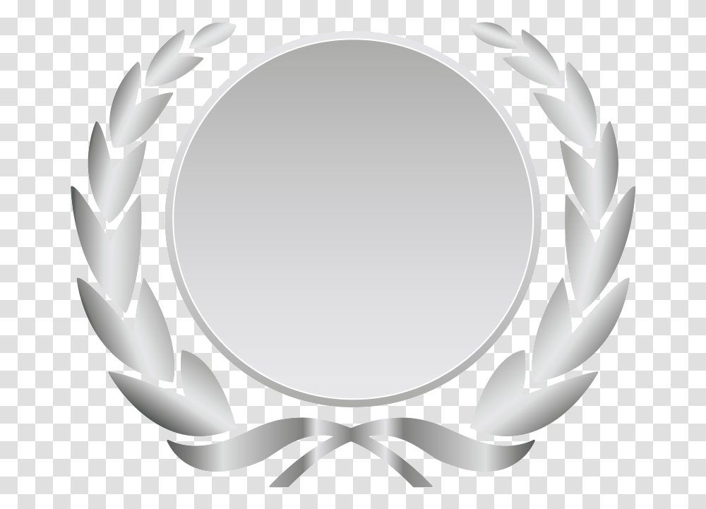 Download Free Silver Banner Theveliger Dlpngcom Banner Logo Design, Symbol, Emblem, Stencil, Dish Transparent Png