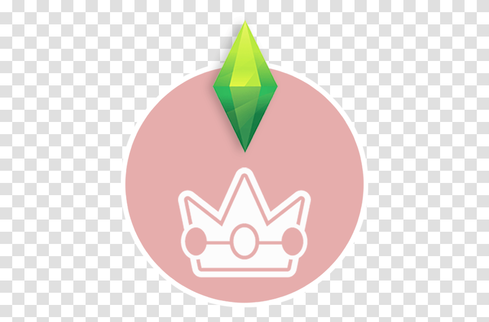Download Free Sims Pink Leaf Mysims Sim Sims 4 Icon, Accessories, Accessory, Jewelry, Crown Transparent Png