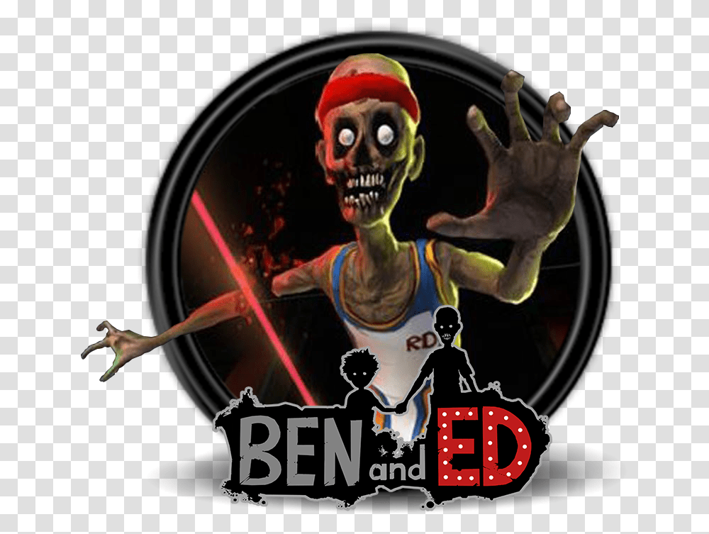 Download Free Slitherio Skull Character Ben And Ed Logo, Person, Poster, Advertisement, Performer Transparent Png