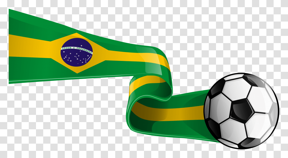 Download Free Soccer Ball With Brazilian Flag Brazil Cliparts, Sport, Team, Sports, Hammer Transparent Png