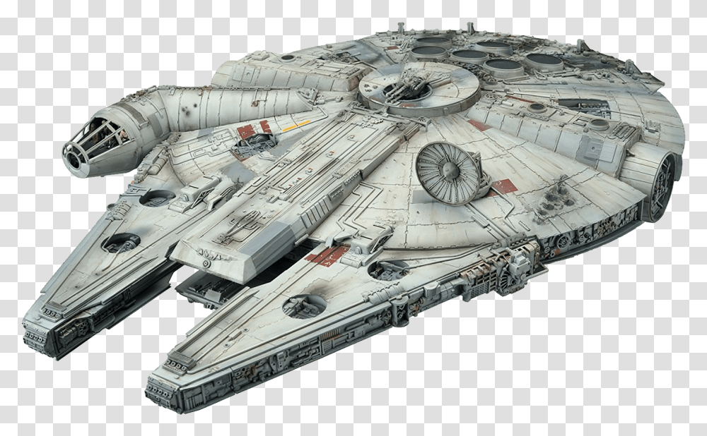 Download Free Star Wars Star Wars Millennium Falcon, Spaceship, Aircraft, Vehicle, Transportation Transparent Png