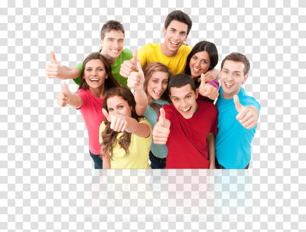 Download Free Students People With Thumbs Up, Person, Human, Family, Face Transparent Png